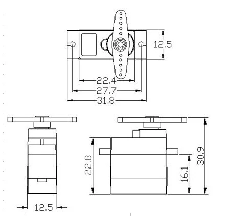 10PCS Feetech Analog 16g RC Micro Servo FS90MG New Digital Connector For RC Helicopter Quadcopter Plane And Rotor Boys' Charging