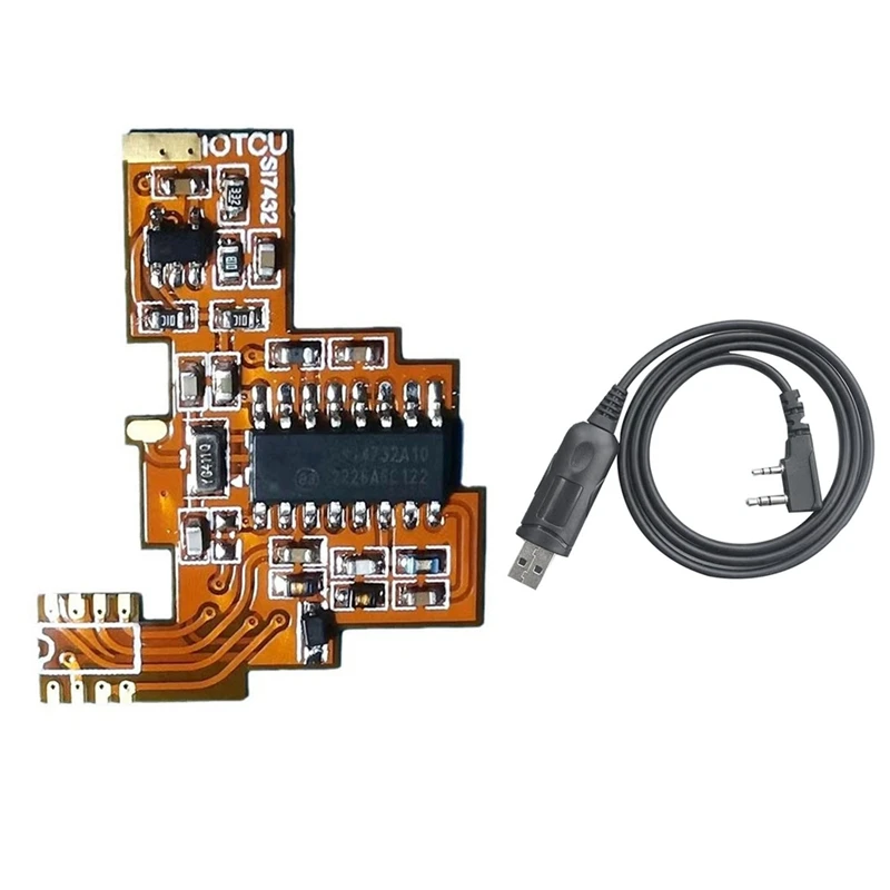 For Quansheng K5 K6 SI4732 Board FPC Modification HF Shortwave Full Band Reception/Single Sideband Reception+USB Cable