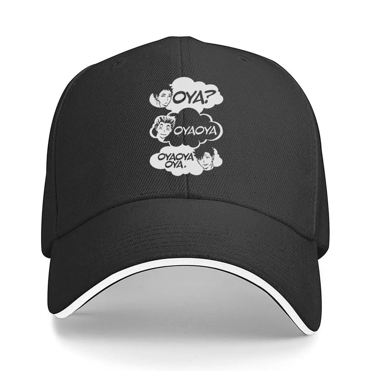

OYAP OYAOYA Repeat Pattern Abstract Textured Design Art Sandwich Baseball Cap
