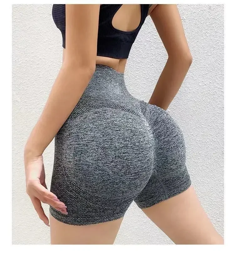 Women Tummy Control Peach Butt Seamless Leggings Elastic Quick Dry Moisture Wicking Gym Running Streetwear Activewear