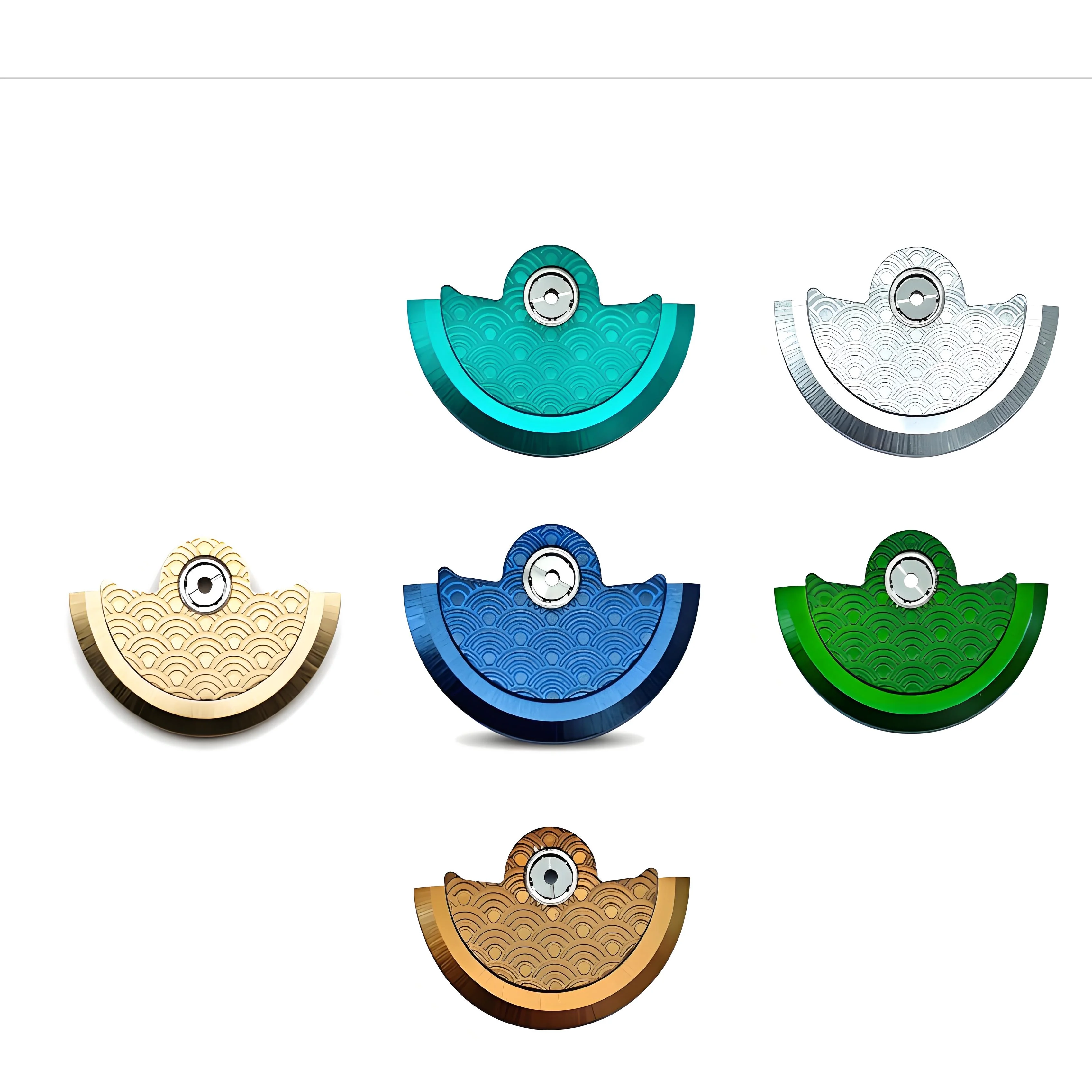 Wave Pattern  Watch Movement Rotor  Oscillating Weight  Automatic Hammer Patch  NH35 Mechanical Part Everything For a Watchmaker