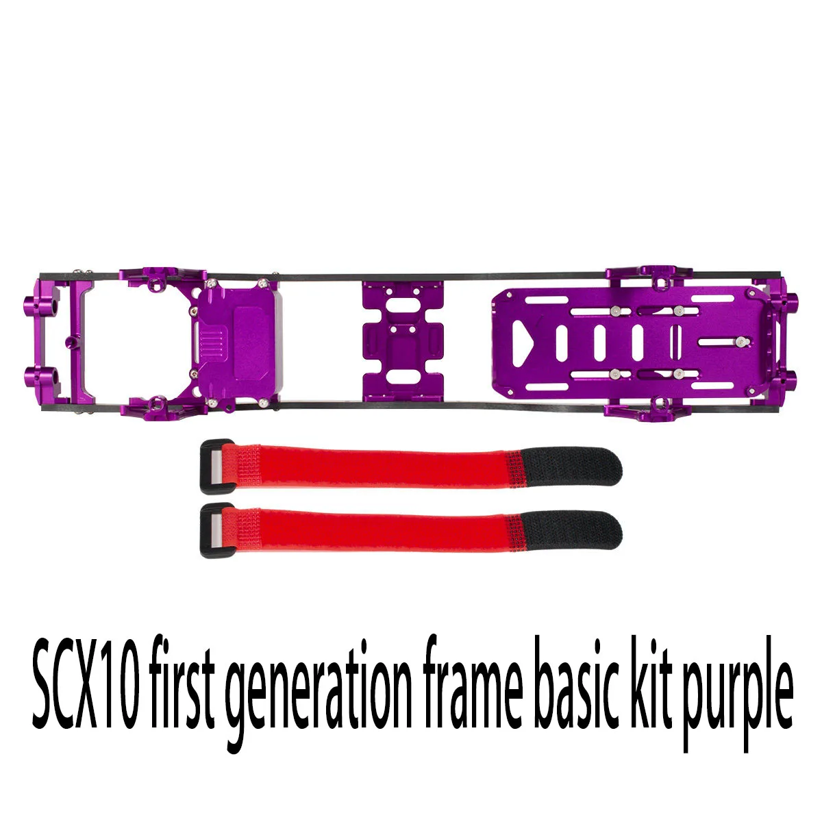 RCSCX10 first generation frame kit new product with carbon fiber beam aluminum bottom plate equipment box battery board shock ab