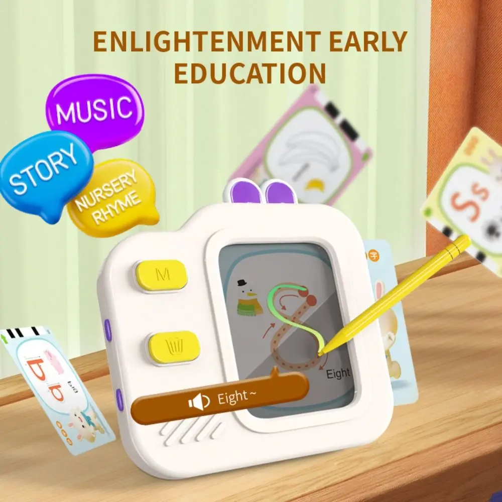 

Plastics Early Education Machine Children Painting Intelligent Kids Learning Machine with Sound Voice Interaction