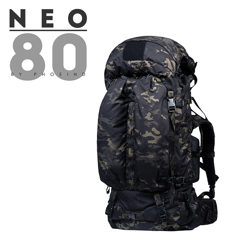 80 Liter Carbon Fiber Keel Carrying NEO80 Large Outdoor Hiking Backpack