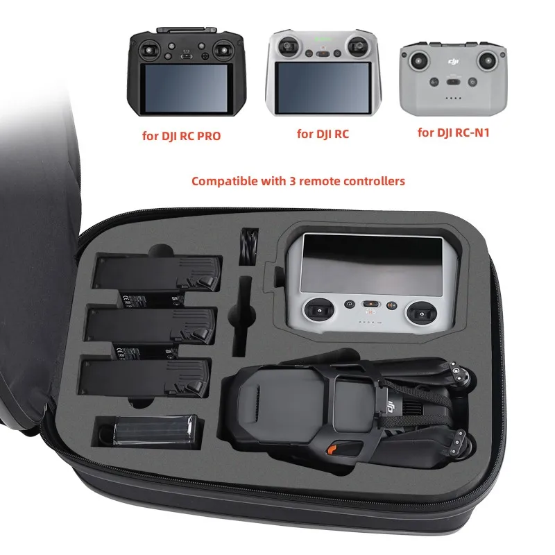 Backpack Hardshell Bag for DJI RC /RC PRO Remote Control Battery Charger Portable Case for Dji Mavic 3 /mavic 3Classic