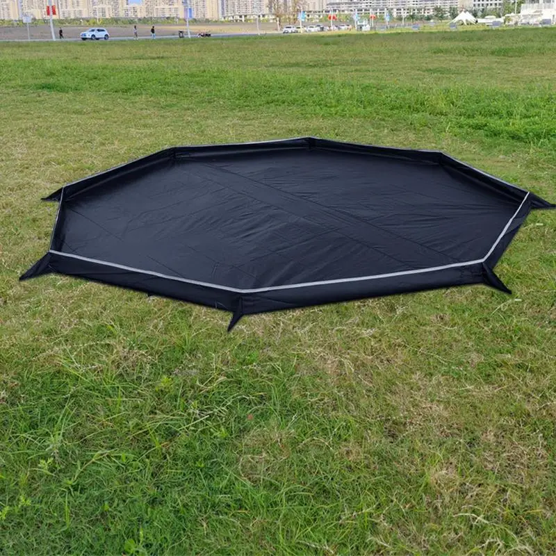 

Tent Ground Cloth Octagonal Camping Tent Floor Tarp Camping Tent Floor Tarp Picnic Mat Portable Tarps Lightweight Ground Sheet