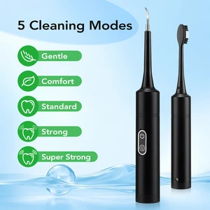 Electric Dental Scaler Calculus Remover Vibration Teeth Plaque Cleaner Dental Stone Removal Teeth Whitening Electric Tooth Clean