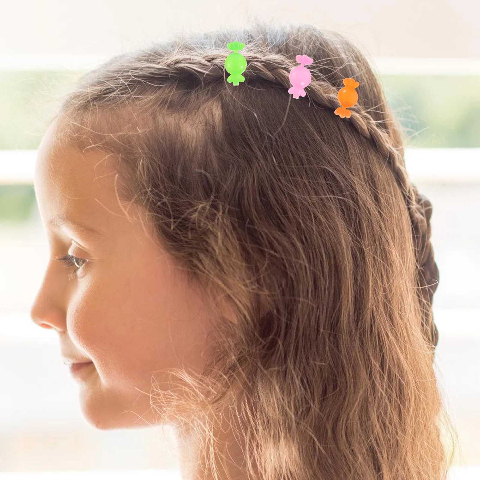 Cute Fish Clips for Girls Kids Baby Mermaid Design Small Colorful Long-Lasting Accessories Birthday Party School