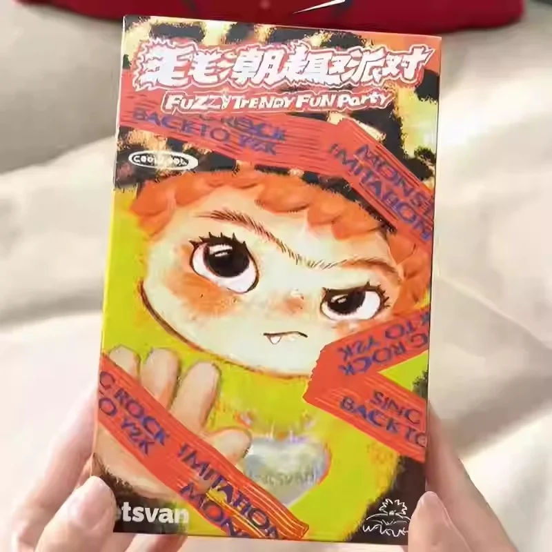 

Аутентичные Wakuku Fuzzy Trendy Fun Party Series Mystery Blind Box Плюшевая кукла Kawaii Рюкзак Подвеска Декоративная коробка Подарок на день рождения