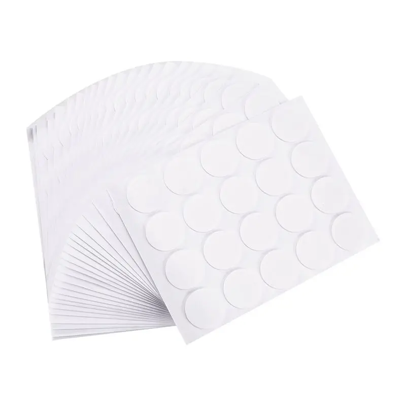 SDFC-500 Pieces Of Candle Wick Stickers 2 Mm Wax Stickers Candle Wick Glue Thermal Resistance Glue Stable In Hot Wax