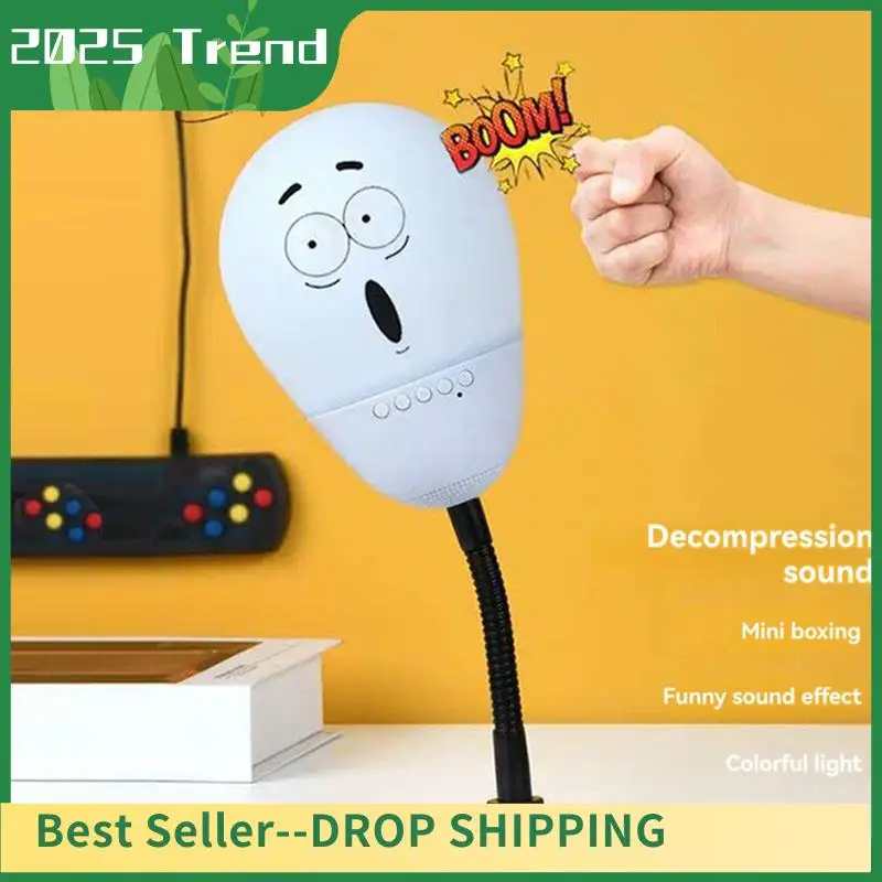 AD33 HOT T6 Decompression Bluetooth Speaker Color Light Bedside Lamp Portable Computer With Suction Cup Small Speaker