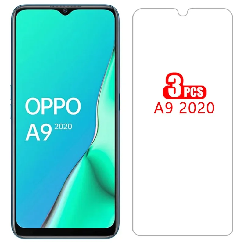 case for oppo a9 2020 cover screen protector tempered glass on oppoa9 a 9 9a a92020 6.5 protective phone coque bag 360 opp opo