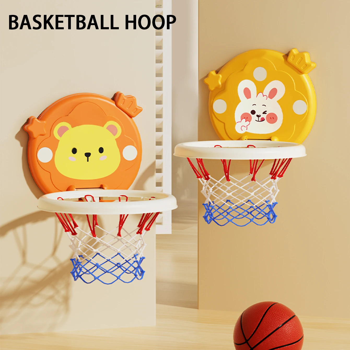 

Children's basketball stands, indoor shooting balls, assemblable and foldable hanging