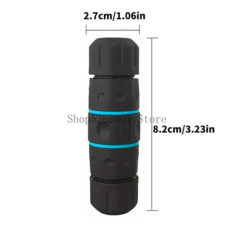 M20 Short IP68 CAT6 RJ45 مقرن موصل محمي مقاوم للماء 40JB