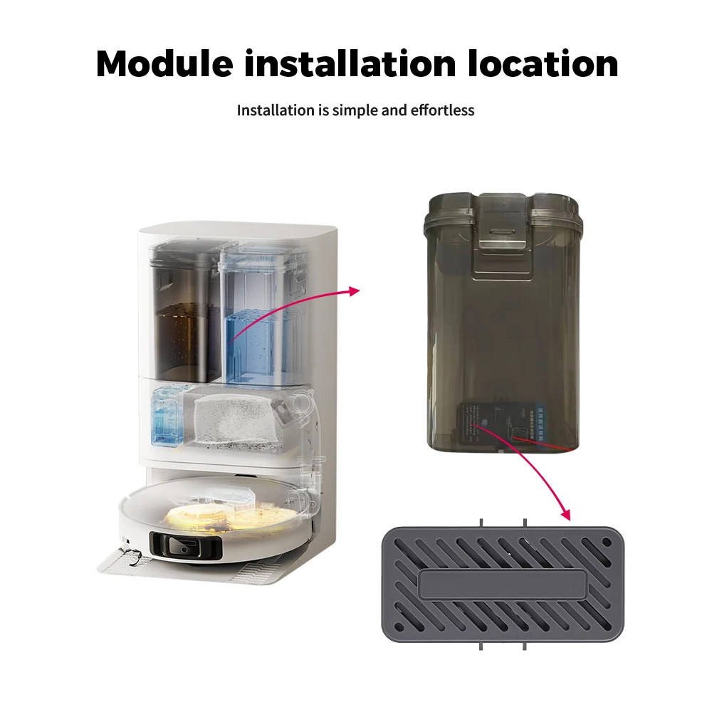 Sewage Tank Deodorization Particles For Dreame X40Pro X40ProUltra X50Pro X50Ultra L40sPro Quick‑Release Household Part