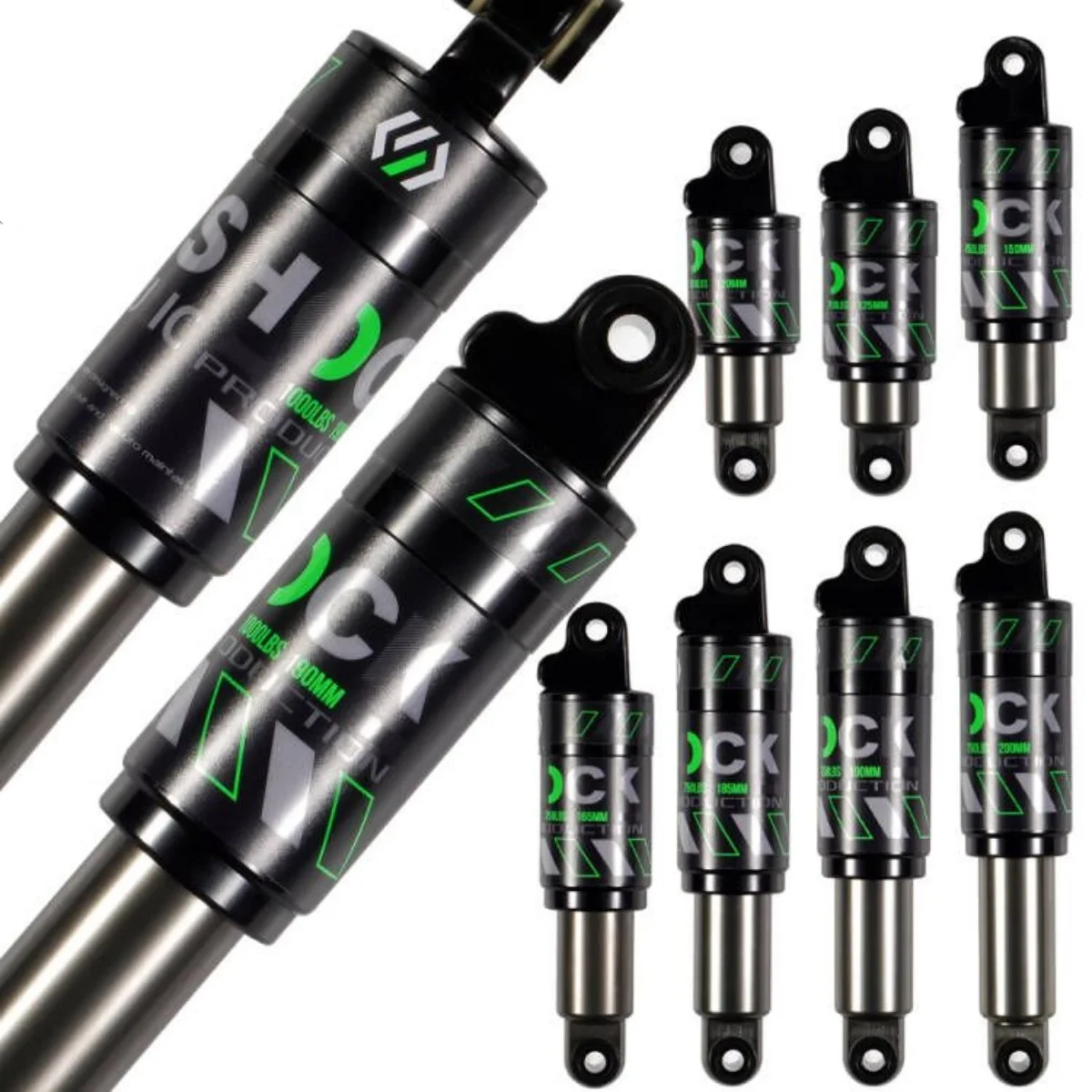 

SUNTNUR Mtb Rear Shock Absorber 200 /190/185/160/150/125/120 MM Hydraulic Bike Shock Absorbers 1 Piece