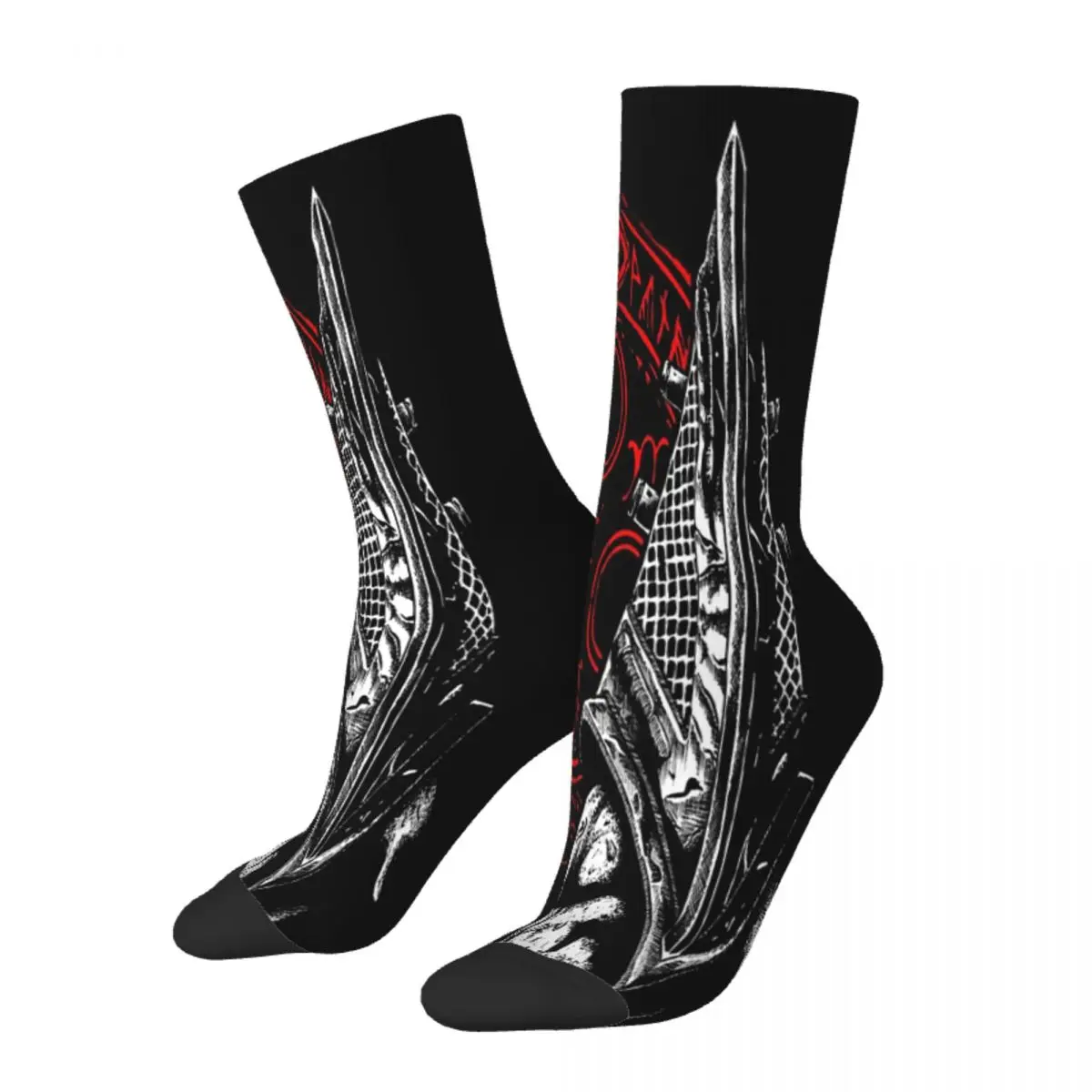 Chain Link Silent Hill Horror Movie Socks Male Mens Women Spring Stockings Polyester