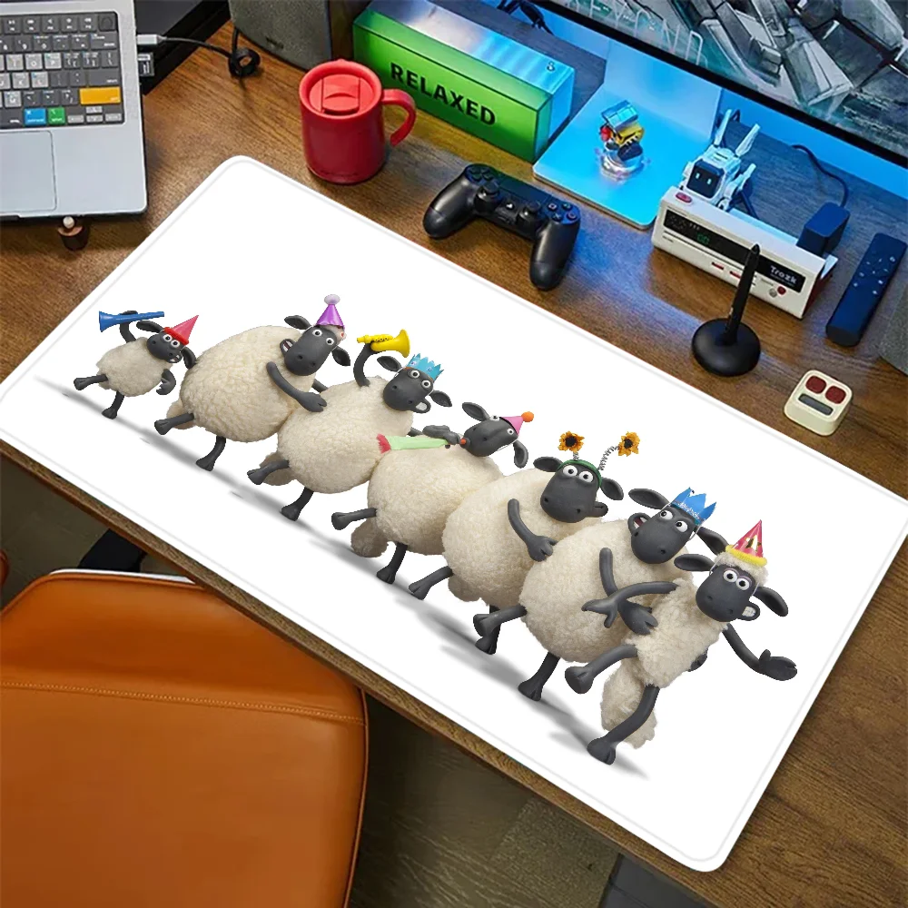 Classical Cartoon S-Shaun The S-Sheep Cute Mousepad Mousepad New Arrivals Large Gaming Mousepad L XL XXL Gamer Mouse Pad Size Fo