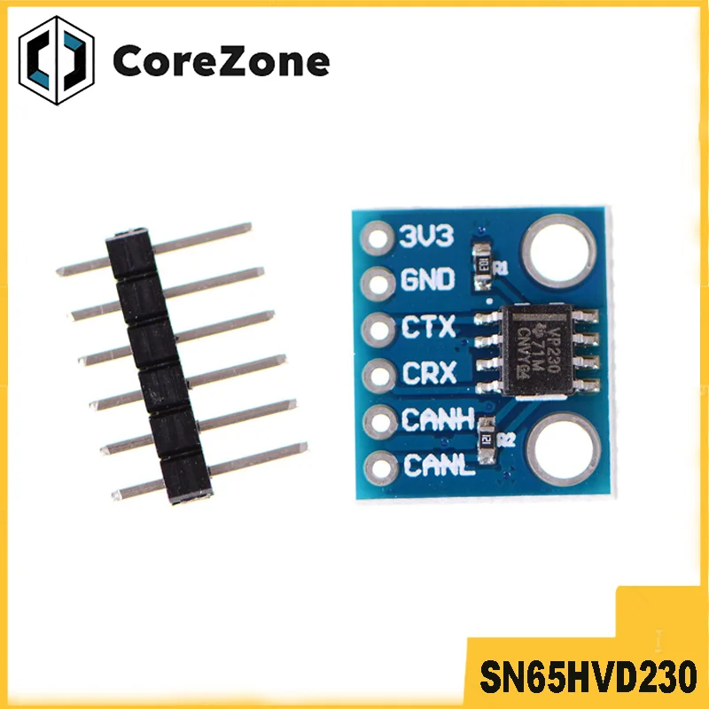 5-10pcs MCU-230 Bus Transceiver SN65HVD230 CAN Communication Module MCU230
