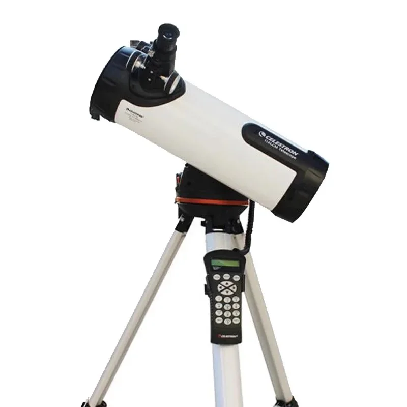 Celestron LCM114 114mm Computerized Auto Tracking Astronomical GOTO Digital Telescope with Control Panel