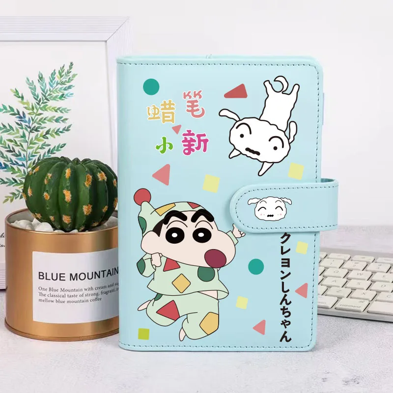 Crayon Boy Shin C-Chan Notebook Collaboration Cartoon Gojo Satoru Loose-leaf Flap Holiday Gift School Supplies Anime Goods