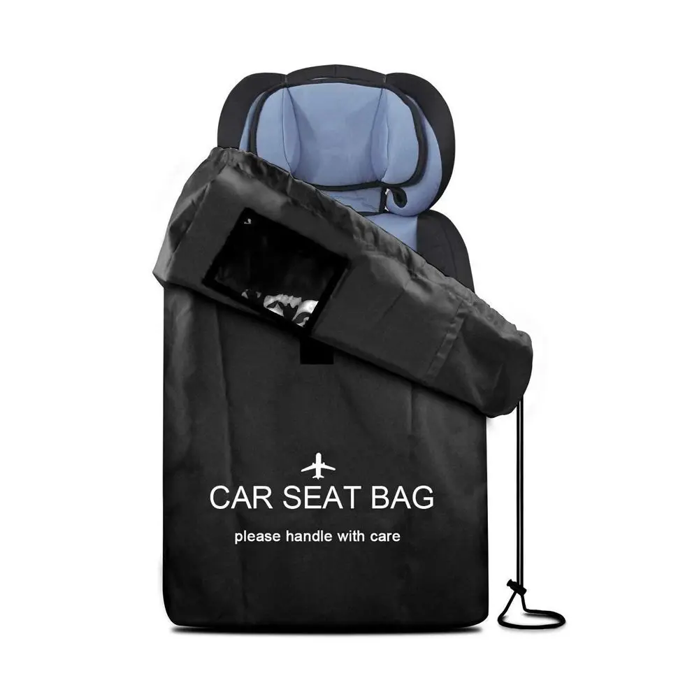 

For Pushchair for Airplane Gate Check Bag Cloth Black Car Seat Storage Bag Baby Stroller Bag Stroller Cover Pram Travel Bag