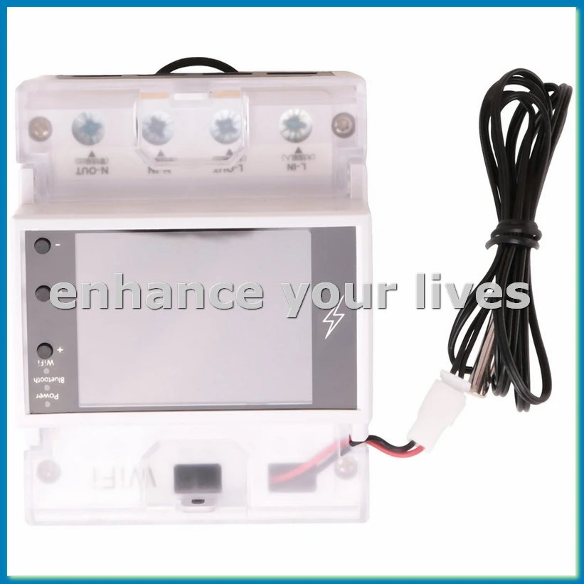 

AT4PTW WIFI Tuya Din-рейка цифровой термостат инкубатор регулятор температуры с таймером AC220V 100A для обогрева-A79U