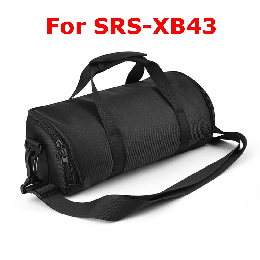 

For SRS-XB43 Bluetooth-Compatible Speaker Portable Protective Storage Bag Audio Handheld Single-Shoulder Cross-body Bag