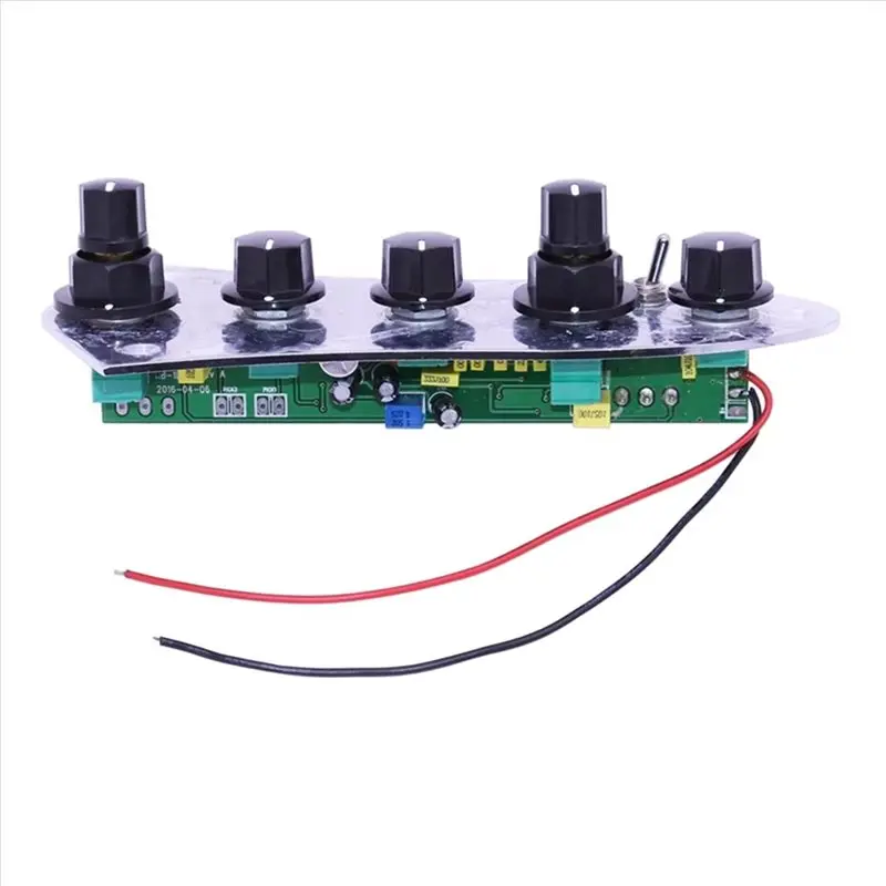 AA90-For 4/5 String Bass Guitar Parts With Electric Bass Pickup 5 Jazz JB Wired Control Plate For Bass Loaded view 4
