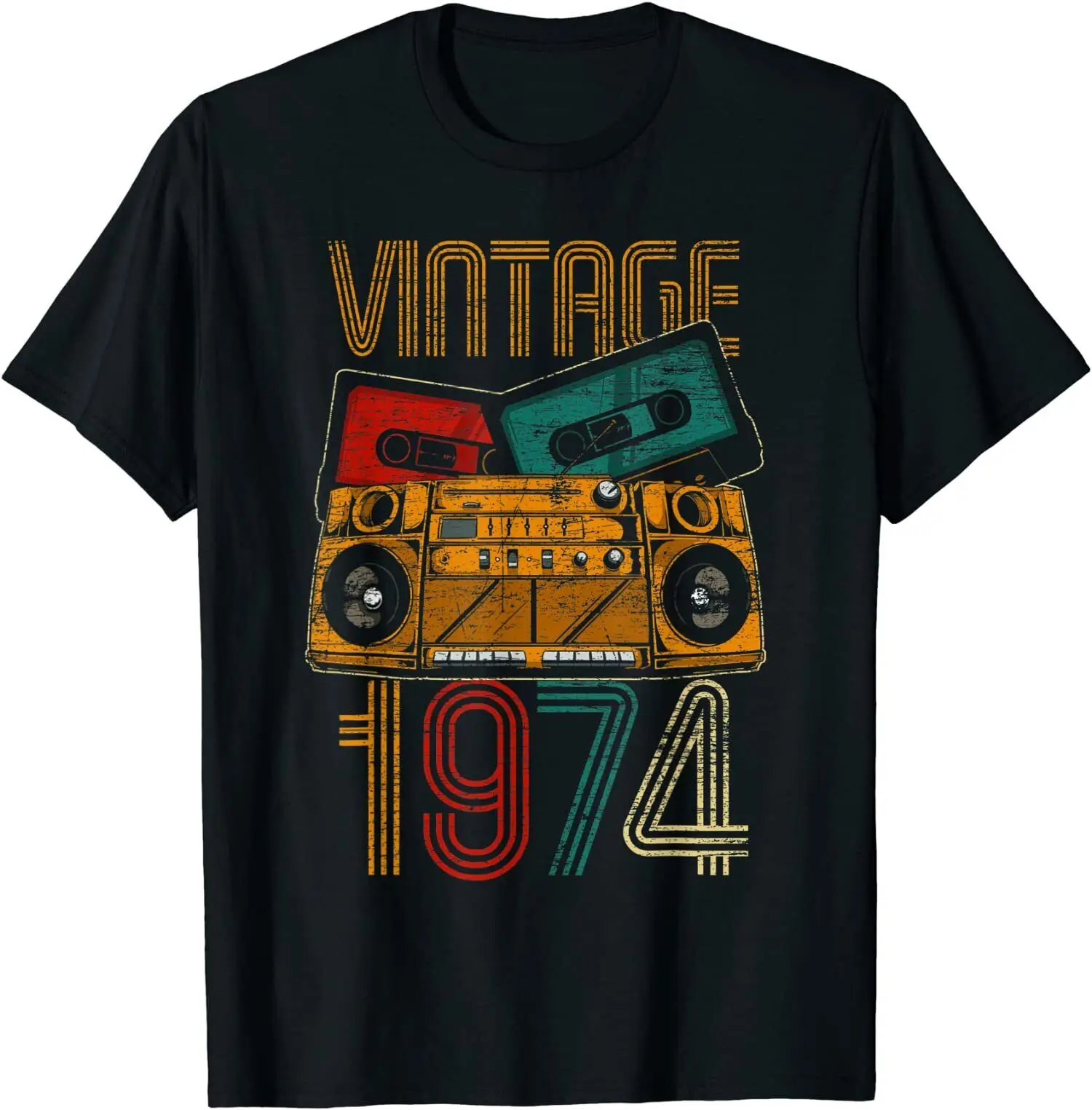 

NEW LIMITED 48th Birthday Gifts - Years Old Vintage 1974 Great Tee T-Shirt S-3XL