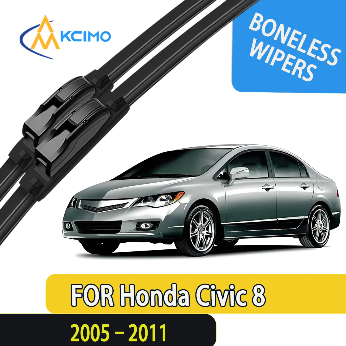 

2pcs Quality Windscreen Car Rain Brush for Honda Civic 8 FA1/FA2/FA3/FA4/FA5 FN1/FN2/FN3/FN4 (3-door) FK1/FK2/FK3 2005-2011