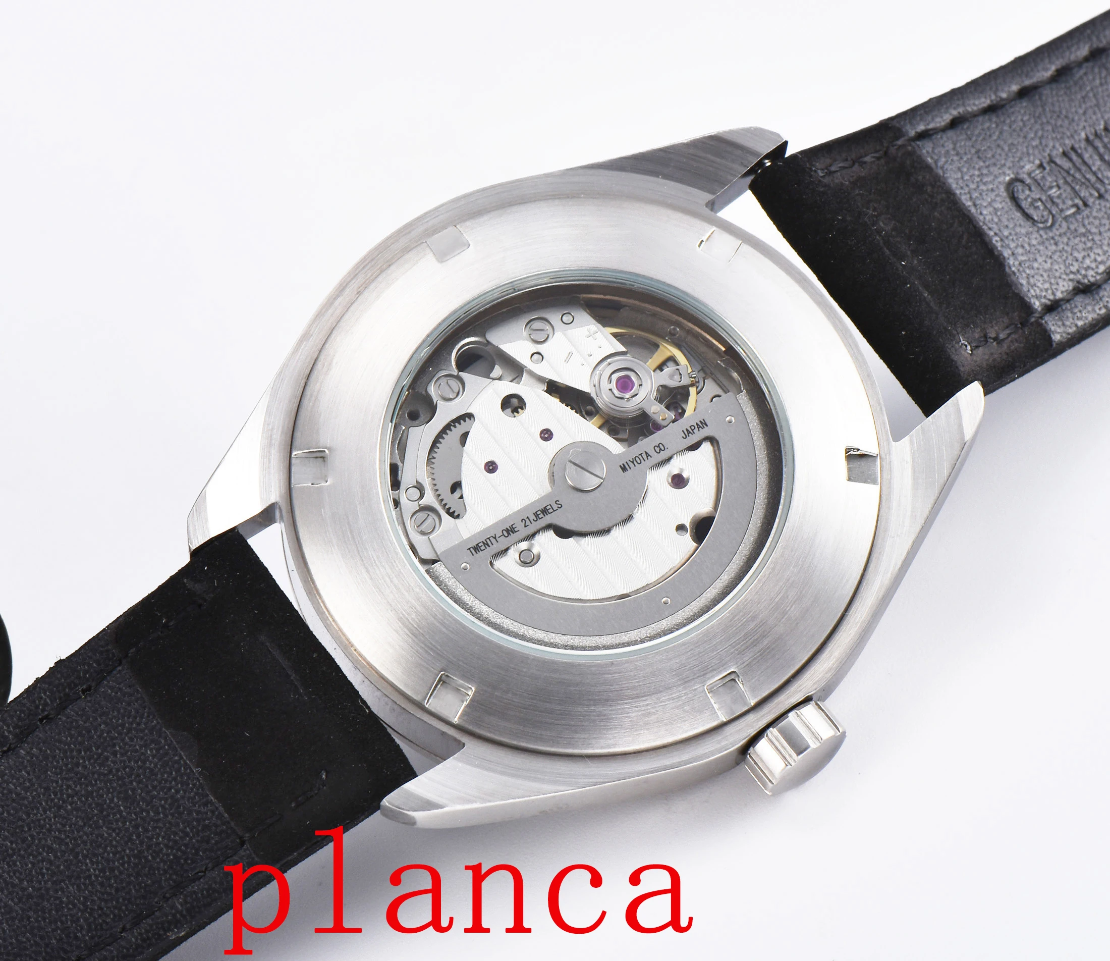 Автоматические механические часы с логотипом 41 мм NH35 Miyota Автоматические спортивные часы с сапфировым стеклом