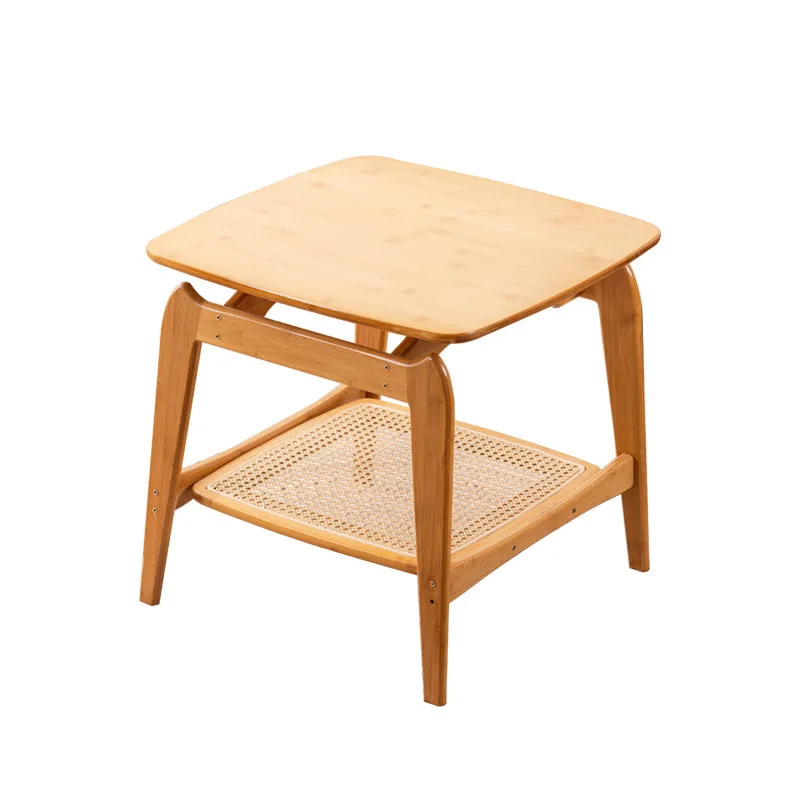 

Sofa, side table, living room, household, small coffee table, movable, rattan, square table