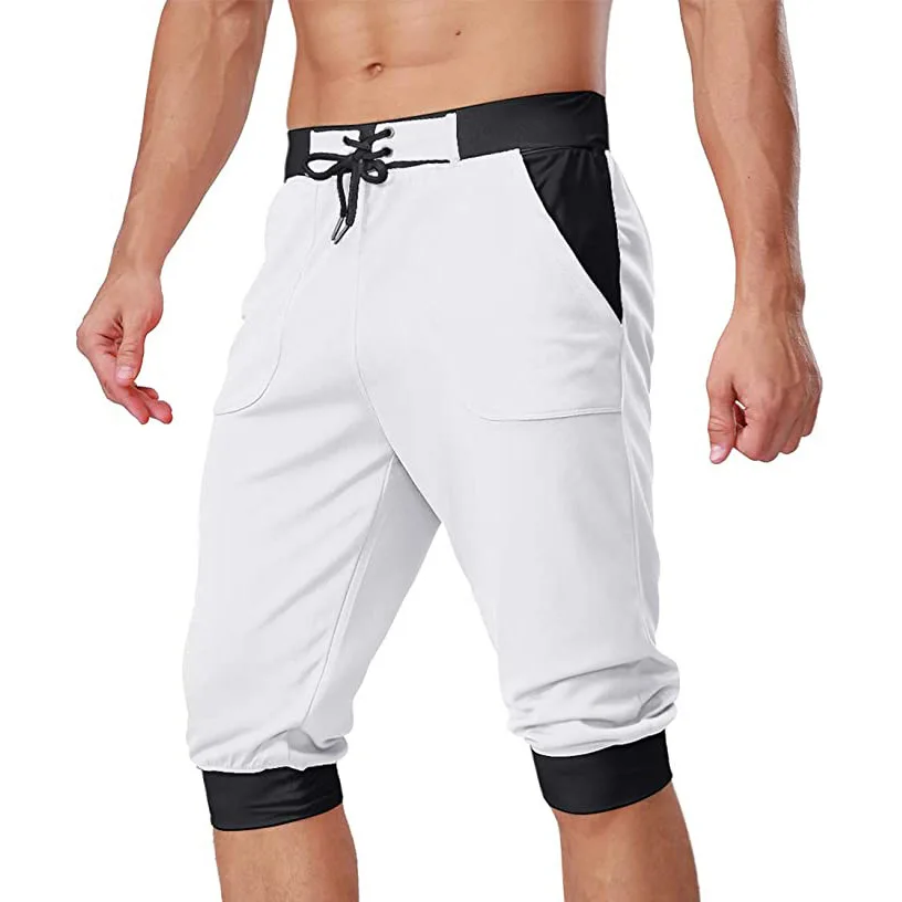 Nieuwe Zomer Mode Outdoor Leisure Sport Fitness Voeten Tij Merk Mesh Vijf-Punt Kleuraanpassing Mannen Shorts