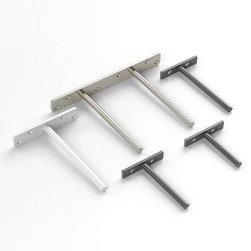 

1PCS One Line Hidden Layer Board Support Wall Storage Single-layer Partition Support Furniture Hardware Wooden Board Connection