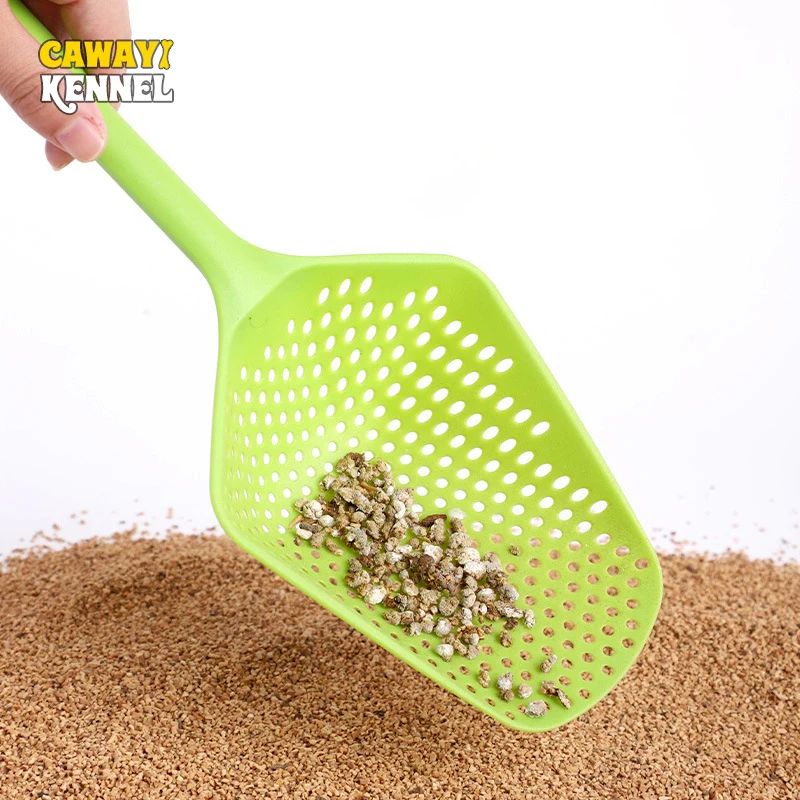 Large Cat Litter Scoop PP Plastic Kitty Litter Tray Scoops Deep Shovel Sifter Pet Cleaning Tool Cat Scooper Pet Cat Supplies