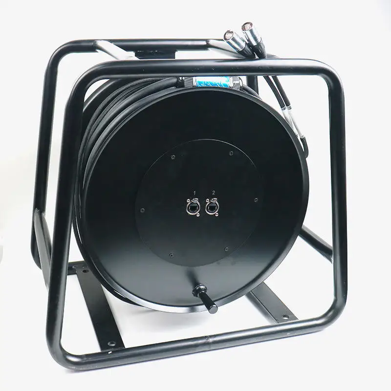 CAT6 Class 2 Shielded Composite Network Cable PVC Sheath RJ45 Connector Multi-Channel Vehicle-Mounted Dual-Port LAN Abccabls