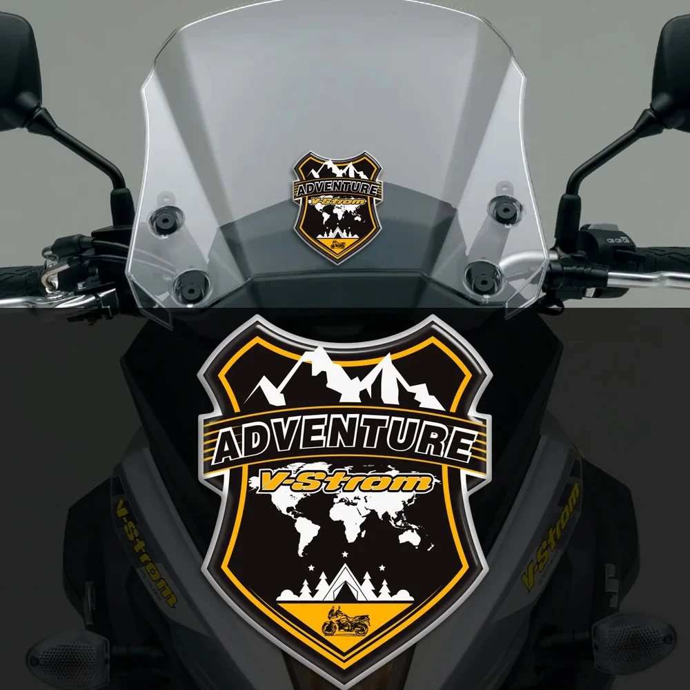 VSTROM 1000 650 Motorcycle Stickers Tank Pad For Suzuki V-STROM DL 250 ADVENTURE Panniers Luggage Box Case DL1000 DL650 DL250