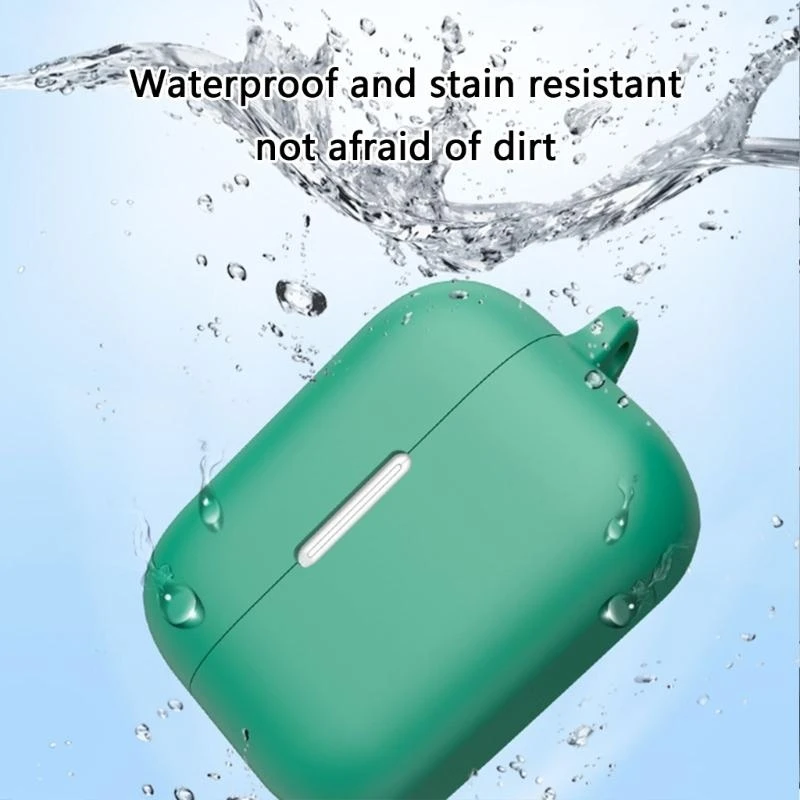 유연한 충격 방지 쉘 이어폰 케이스 소프트 커버 AeroClip Nonslip 인클로저 용 세척 가능 쉘 스크래치 방지 하우징 슬리브