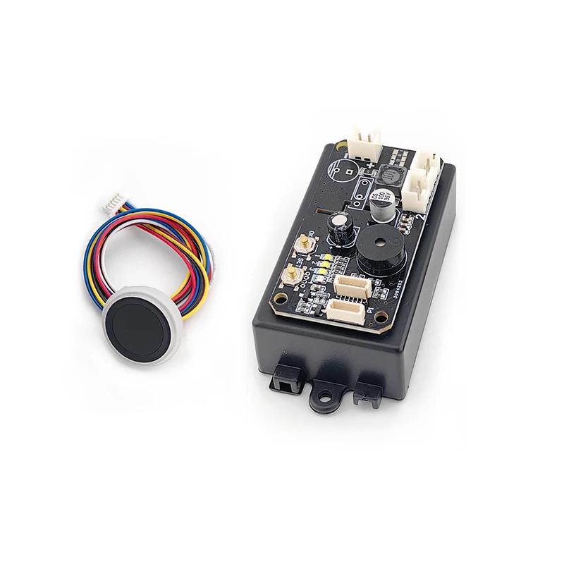 DC12V Fingerprint Control Board +R558-S 2 Relays Admin/User Funtion KS220-S Self-locking/Jog/Ignition Mode For Access Control