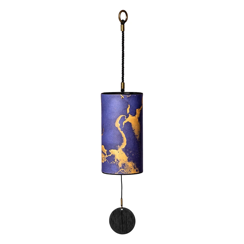 Hluru Bamboo Windchime 9 Rods , Wind Chimes 9 Rods, Wind bell Craft Outdoor, Garden Patio Zen Meditation, C G Am Dm Chord
