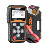 FOXWELL BT705 Digital 12V/24V Auto Battery Tester Automotive Load Analyzer 100-2000CCA Alternator Tester Cold Diagnostic Tool