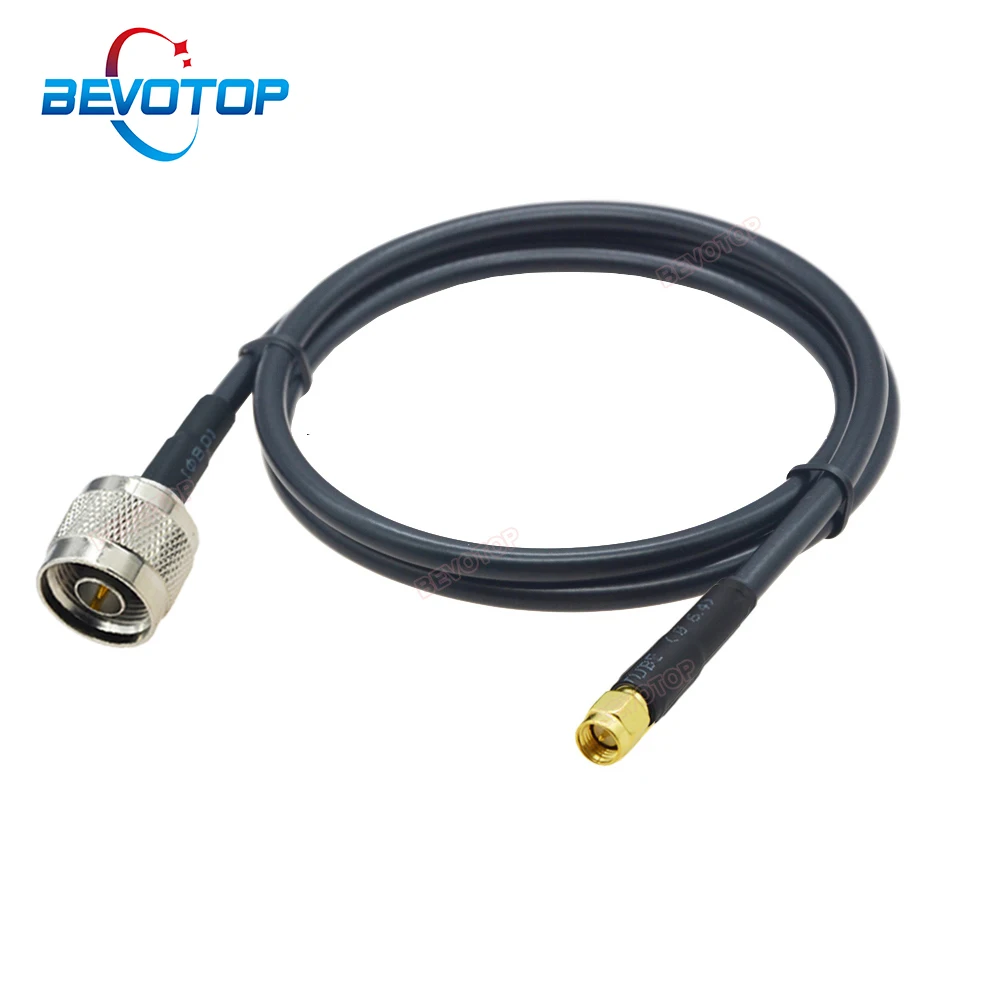 LMR240 Kabel N męski do SMA męski Złącze wtykowe 50-4 Zworka koncentryczna 4G 5G LTE Przedłużacz Kable adaptera RF BEVOTOP