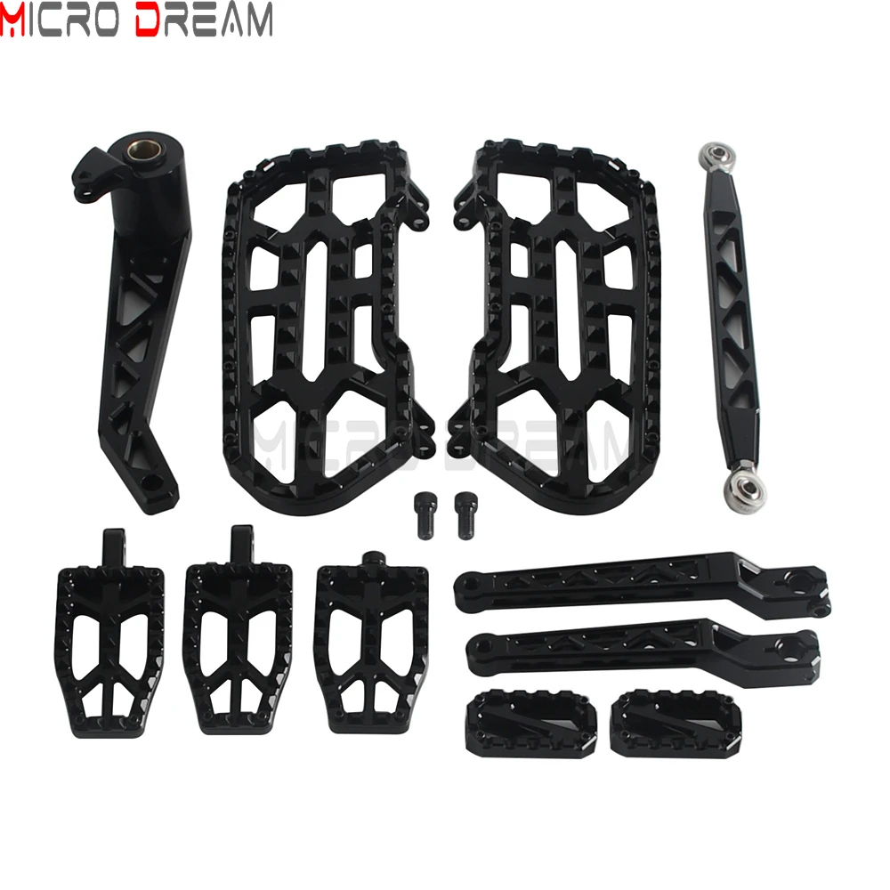 Motorcycle Floorboards Pedal Kit Brake Shift Lever Arm Linkage Rod Set For Harley Touring CVO Street Road Glide FLHXSE 2014-2026