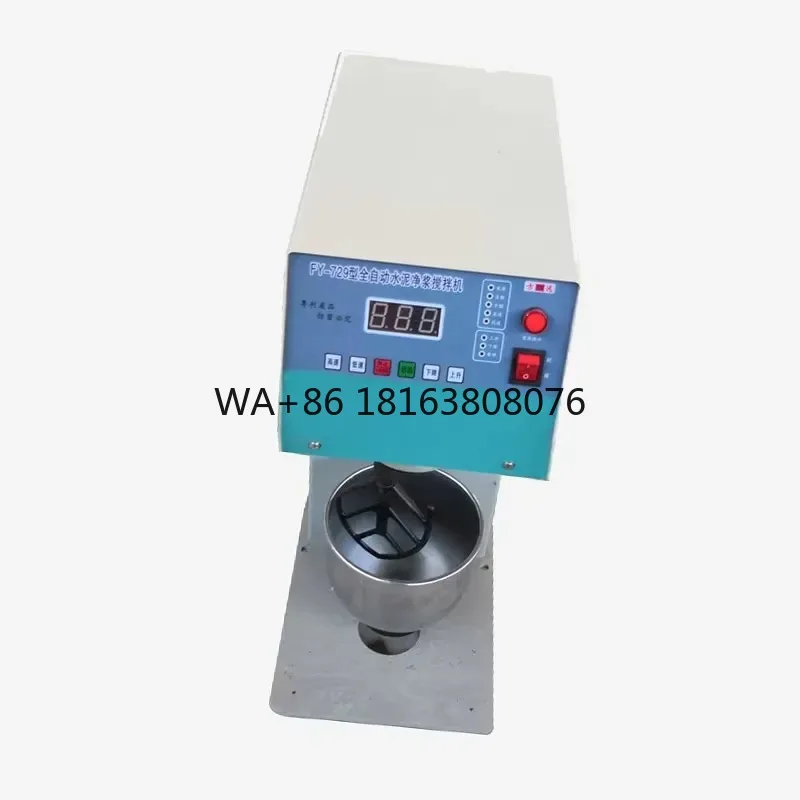 Automatic Cement Paste Mixer FY-729 Laboratory Testing Apparatus Digital Cement Paste Mixer