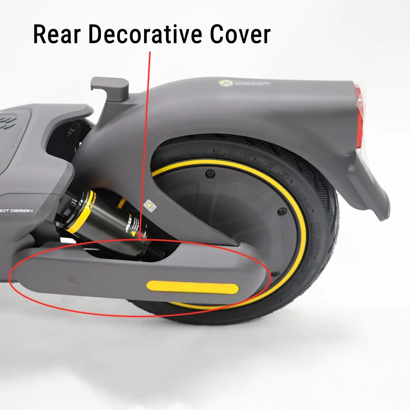 Original Rear Decorative Cover Spare Parts for Ninebot By Segway Max G2 Smart Electric Scooter Left Right Rear Cover Acessories