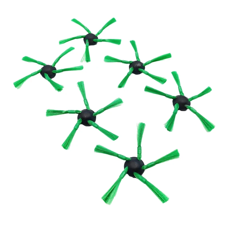 AC66 6 pacotes de acessórios escovas laterais peças sobressalentes para aspirador de pó robô Vorwerk Kobold VR200