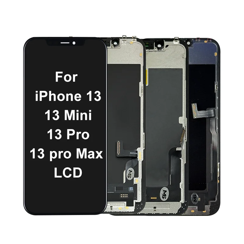 AAA+ OLED für iPhone 13 LCD 13 Pro Bildschirm-Ersatzteile Incell für iPhone 13 Pro Max LCD 13 Mini Display Digitizer-Baugruppe