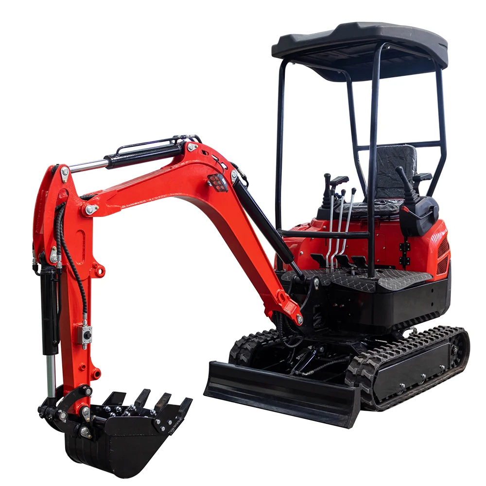 Free Shipping 1000kg Hydraulic Mini Excavator With Competitive Prices