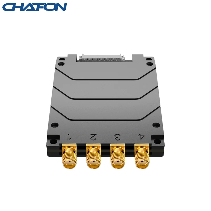 Chafon MU914 uhf rfid high performance module smart card read module  RS232 interface with four antenna ports for access control